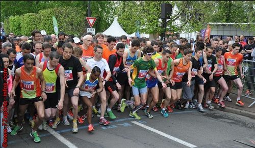 Depart  de marathon